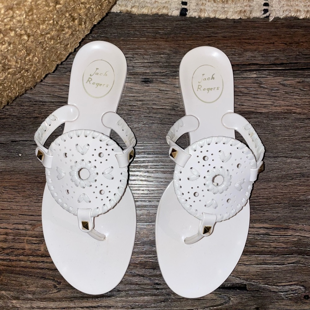 RARE 🤍JACK ROGERS🤍 Georgica Jelly Sandal